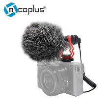 Mcoplus VM-M03 Video Record Microphone Video On-Camera Recording Mic for DSLR Camera Osmo Pocket Youtube Vlogging Android phone 2024 - buy cheap