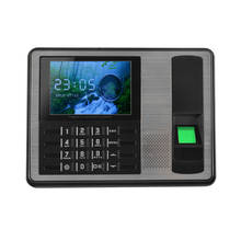 Biometric Fingerprint Password Attendance Machine Employee Checking-in Recorder 4 inch TFT LCD Screen DC5V Time Attendance Clock 2024 - buy cheap
