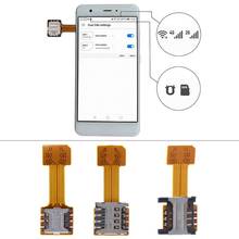 Гибридный двойной адаптер для двух SIM-карт Micro SD для Android удлинитель для телефона Nano Mic 2024 - купить недорого