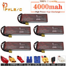 High Rate 7.4v 4000mAh Lipo Battery For RC Helicopter Parts 2s Lithium battery 7.4v 35C RC Cars Airplanes Drones Battery T/XT60 2024 - buy cheap