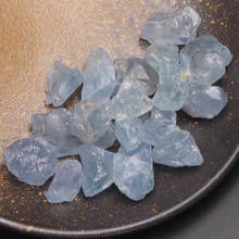 Piedras en bruto de cianita azul Natural, minerales de cristal y piedras 2024 - compra barato