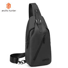 ARCTIC HUNTER Classic Sport Single Bag for Men Large Capacity Chest Bags Waterproof Pack Male Crossbody Bags Flap Pouch Bolsos 2024 - buy cheap