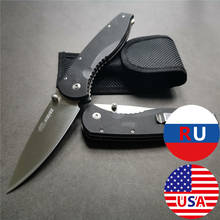 9" G10  7CR15 Hunting Survival Folding Knife Stainless Steel Blade Tactical Pocket Knives Camping EDC Knife Outdoor Multi Tool 2024 - buy cheap