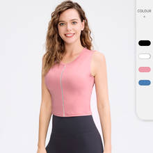 Summer Slim Short Top Sexy Women Sleeveless Vest O Neck Breathable Tank Tops Gym Running Training Yoga Shirts 2024 - buy cheap