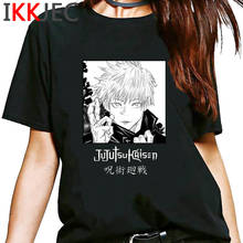 Jujutsu Kaisen-Camiseta estampada Harajuku para hombre, ropa informal de dibujos animados, Hip-Hop, de verano 2024 - compra barato