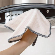 Pano de microfibra super absorvente para lavar roupas, pano para limpeza de cozinha, louças para casa 2024 - compre barato
