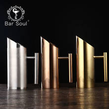 Bar Soul Stainless Steel Kettle 1L 1.5L 2L High Quality Stainless Steel Handle Water Bottle Bartender Tools Bar Tools 2024 - buy cheap