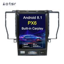 Aotsr-sistema multimídia automotivo, tela de 10.4 polegadas, android 8.1, tesla, navegação gps, wi-fi, unidade principal 2024 - compre barato