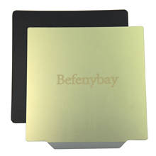 Гибкая съемная металлическая простыня Befenybay PEI, магнитная Подогреваемая кровать, строительная поверхность 220/235/310 мм для детали 3D-принтера Ender 3 2024 - купить недорого