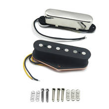 Комплект гитарных деталей для электрогитары слитл Flor Vintage Alnico 5, катушка для пикапа Tele Bridge & Neck Pickup Alnico V Tele 2024 - купить недорого