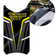 Para yamaha tenere 700 t700 xtz xt700 adesivos tanque almofada proteção tronco bagagem casos emblema emblema logotipo decalque 2019 2020 2021 2024 - compre barato