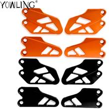 Motorcycle Front And Rear Heel Protective Cover Guard Foot Flanks Motorbike Accessories FOR 125 250 390 2017 2018 2019 2024 - buy cheap