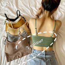 Bra wrap women tops bralette crop tube top women bandeau top Seamless wrap chest beautiful back strap girl underwear bras 2024 - buy cheap