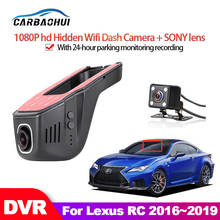 Grabadora de vídeo DVR con Wifi para coche, cámara de salpicadero con visión nocturna de alta calidad, full hd, 2016 P, CCD, para Lexus RC 2017, 2018, 2019, 1080 2024 - compra barato