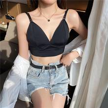 women for  BRAS beautiful sexy back strap all jacket that show hilum small vest female Xuan elegant wind web celebrity FASHION 2024 - buy cheap