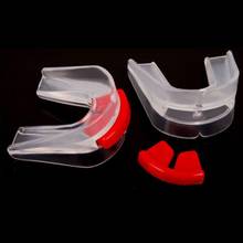 MMA 5.5*5*1.5cm Mouthguard Boxing Protection Silicone Safety Adult Gadget Sports Tooth Cover Clear Teeth Guard Taekwondo 2024 - buy cheap