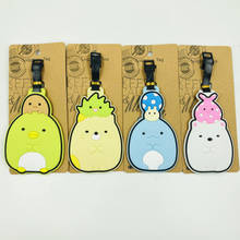 Sumikko gurashi Role Anime Travel Accessories Luggage Tag Suitcase ID Address Portable Tags Baggage Labels Gift New 2024 - buy cheap