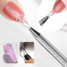New Stainless Steel Uv Gel Nail Polish Remover Pedicure Tools Manicure Care Tools Cuticle Pusher Nail Art Tools Nail Sticks 2024 - купить недорого