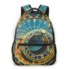 OLN-mochila de viaje con reloj astronómico para mujer, morral escolar de gran capacidad para adolescentes, 2021 2024 - compra barato