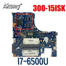 Laptop motherboard For LENOVO  Ideapad 300-15ISK I5-6200U Mainboard NM-A481 5B20K38212 SR2EY 216-0867030 DDR3 2024 - buy cheap