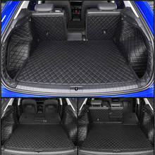 High quality mats! Full set car trunk mats for Audi Q3 2020 waterproof boot carpets cargo liner mat for Q3 2019,Free shipping 2024 - buy cheap