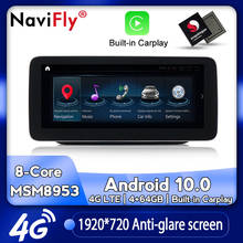 NaviFly New Android 10 Car dvd radio multimedia Player for Mercedes Benz B class W246 B180 B220 B200 B250 2012-2017 NTG 4.5/5.0 2024 - buy cheap