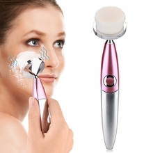Limpiador Facial de silicona 3D, cepillo de limpieza Facial portátil, producto de lavado y masaje, herramienta para el cuidado de la piel 2024 - compra barato