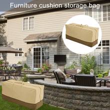 Cushion Storage Bag Outdoor Furniture Cover Protective Waterproof Dust-proof Patio Oversized Garden UV Protection Dust Cover Bag 2024 - buy cheap