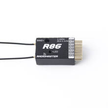 RadioMaster-receptor R86 de 2,4 GHz y 6 CANALES, dispositivo Compatible con FrSky D8, RSSI de retorno para Dron teledirigido, 1KM, PWM Nano 2024 - compra barato