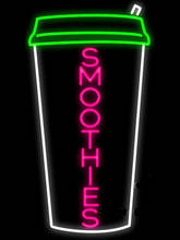 Neon Sign For Smoothies Cup Drink Beer bar club Lamps resterant decorate light Hotel store DISPLAY BUSINESS Impact Attract light 2024 - buy cheap