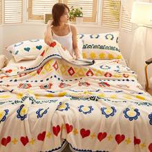 Супермягкое фланелевое одеяло, 200x230 см, большой размер, однотонное домашнее покрывало для дивана, постельное белье, одеяло для офиса и автомобиля, домашний текстиль F0246 2024 - купить недорого