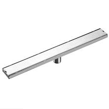 Hot Sale Linear Channel Floor Drain Gate Stainless Steel Deodorization Type Shower Bathroom Drain Cover Invisible Large Displace 2024 - buy cheap