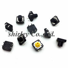 50PCS PCB Tactile Tact Mini Push Button Switch 12*12*4.3MM 5 6 7.3h dip 4pin Micro switch 12x12x4.3MM 5 6 7 7.3 8.5 9 10 11-17mm 2024 - buy cheap