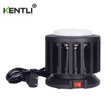 Kentli aa aaa 1.5v 16 slots polímero lítio li-ion carregador de bateria recarregável 2024 - compre barato