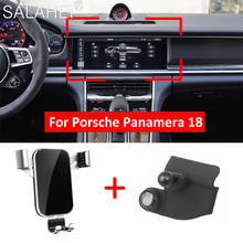 Soporte de teléfono móvil para Porsche Panamera 971 2017 2018, montaje de rejilla de ventilación de aire, rotación de 360 grados, soporte para teléfono inteligente 2024 - compra barato