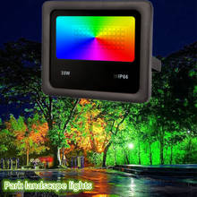 Projetor de luz da árvore led colorido rgb controle remoto parque paisagem luzes jardim luz flor grama ao ar livre iluminação 15w 25 2024 - compre barato