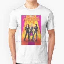 Camiseta de algodón puro para mujer, póster de Los Ángeles de charily's Angels, 100%, dibujo Pop, Barrymore, Badass, spins, Badass, feminismo, 2000 S 2024 - compra barato