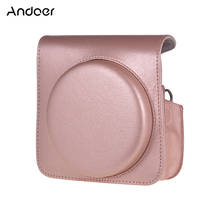 Andoer PU Leather Protective Camera Case Bag for Fujifilm Instax Square SQ6 Instant Film Camera Bag with Adjustable Strap 2024 - buy cheap