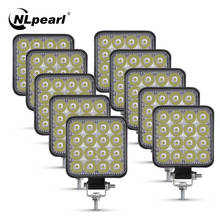 Nlpearl-minifoco de luz Led de trabajo, 42W, 48W, 12V, 24V, para todoterreno, Jeep, camión, 4X4, 4WD, coche, SUV, ATV 2024 - compra barato