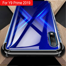 Ultra Slim Clear Soft Shockproof Phone Cover For Huawei Y9 Prime 2019 Transparen Air Cushion Shockproof Soft TPU Case Y9 Prime 2024 - buy cheap