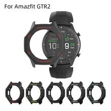Sikai 2020 novo para amazfit gtr 2 caso protetor de relógio inteligente para xiaomi huami gtr2 smartwatch capa carregador cinta acessórios 2024 - compre barato