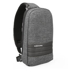 Kingsons Men Chest Bag Single Shoulder Back pack Multifunction Men's Crossbody Bags Casual Messenger Small Bag For Travel 2024 - buy cheap