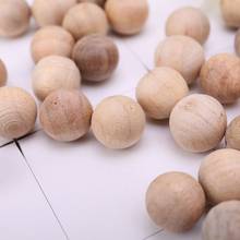 Bola de madera de alcanfor maciza, 100 cm, Control de plagas, armario repelente de madera de cedro Natural, 1,8 Uds. 2024 - compra barato