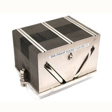 Dissipador de calor para processador cpu 2u, dissipador de calor passivo cpu para amd socket g34 cpu dissipador de calor de refrigeração de alumínio 2024 - compre barato