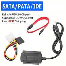 USB to IDE SATA Adapter Converter Cable for Hard Drive Disk 2.5" 3.5" Converter Cable 480 MB/s USB 2.0 to IDE/SATA drive adapter 2024 - buy cheap