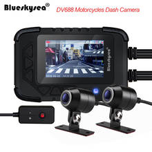 Blueskymar-câmera de motocicleta dv688, 1080p, dvr, para motocicleta, à prova d'água, motocicleta 2024 - compre barato