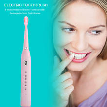 Washable Whitening Teeth Brush Rechargeable Automatic Timer Dental Brush Waterproof Sonic Electric Toothbrush 2024 - buy cheap