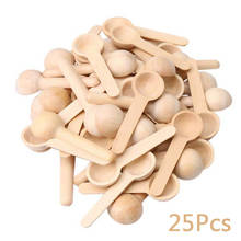 Wooden Seasoning Spoon Mini Home Kitchen Cooking Spoons Tool Scoop Salt Honey Coffee Spoons High Quality Wholesale 2024 - buy cheap