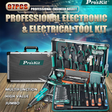 97 in 1 Proskit PK-1990H Tool Combination Electrician Welding Soldering Iron Screwdriver Knife Scissor Instrument Repair Toolbox 2024 - buy cheap