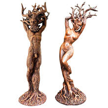 NEW 2021 Highly Detailed Sculpture God Or Goddess Of Tree Statue Resin Figurine Garden Sculpture For Homes, Offices Or Gardens 2024 - buy cheap